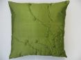 Green Silk Cushion